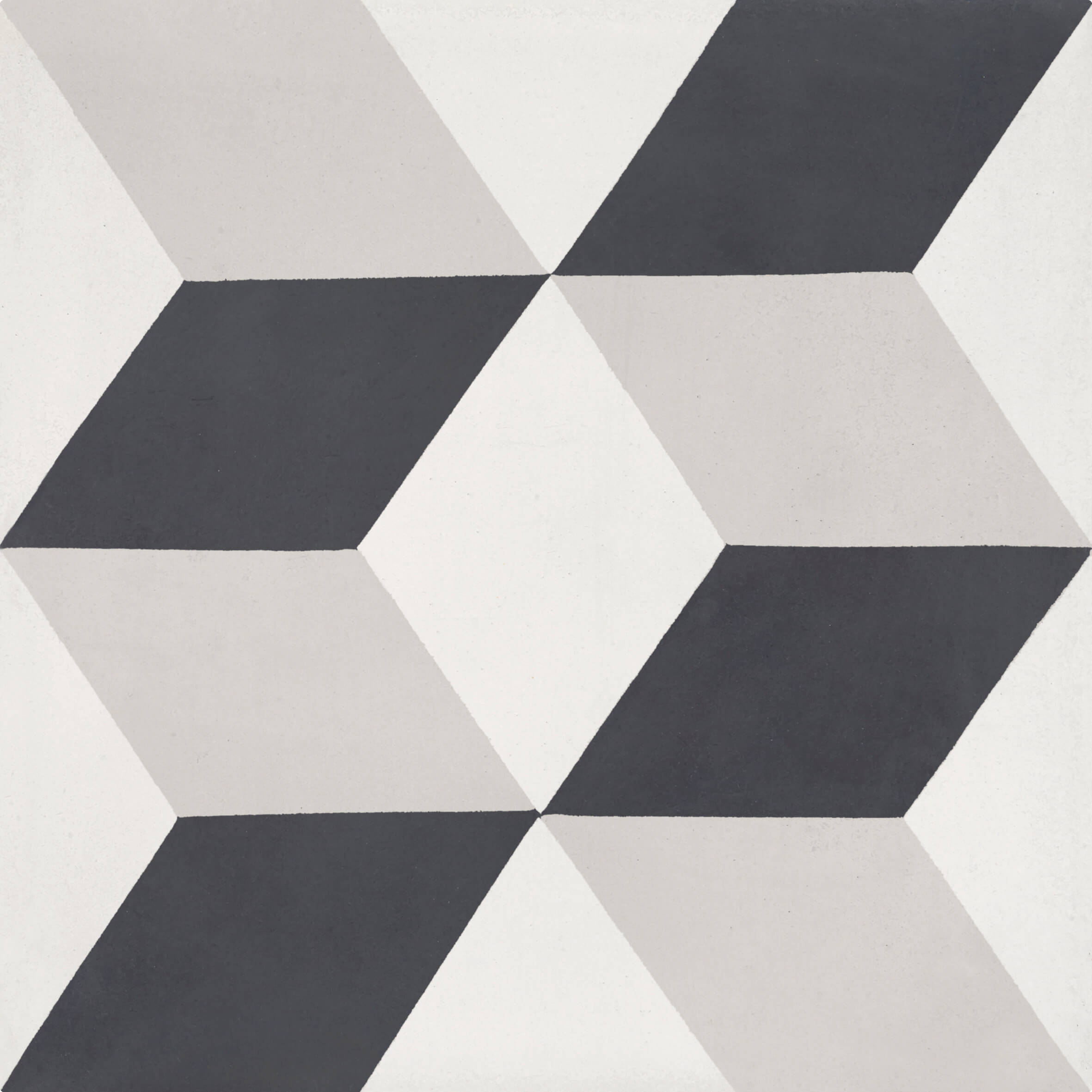 Modern Off White Antracite Cement Tile 8