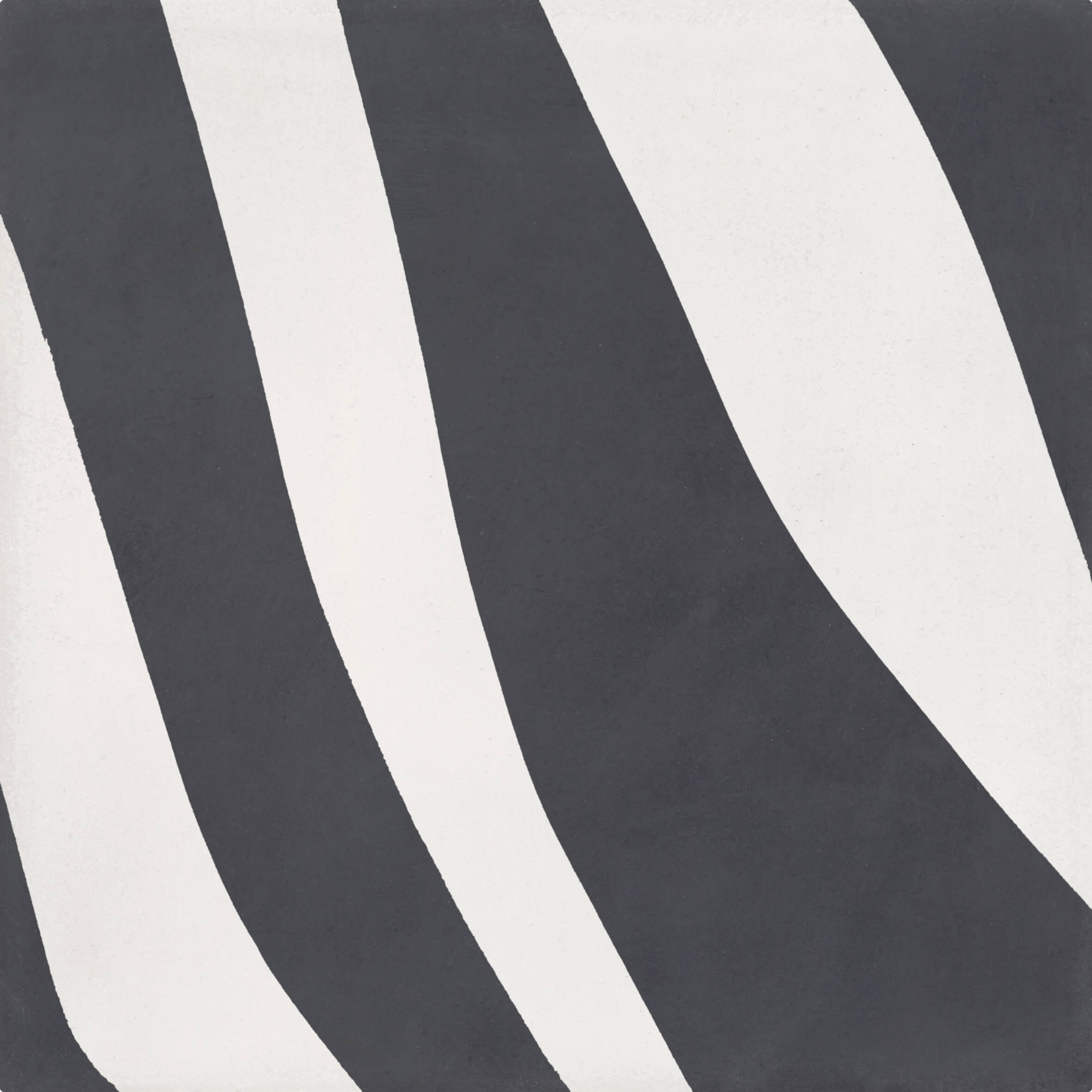 Modern Zebra Antracite Off White Cement Tile 8