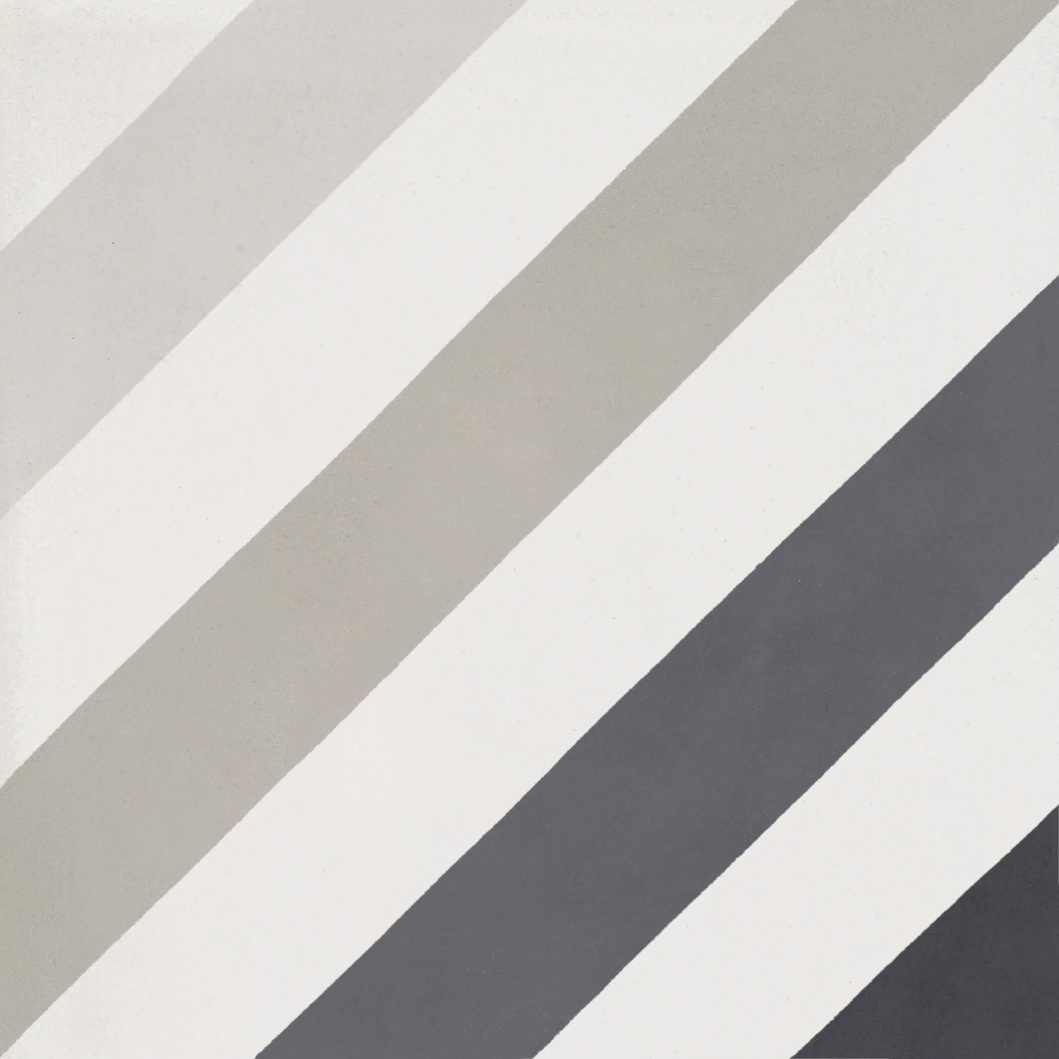 Modern Diagonal Off White/Black/Grey Cement Tile 8